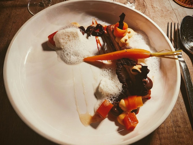 detail vareného jedla